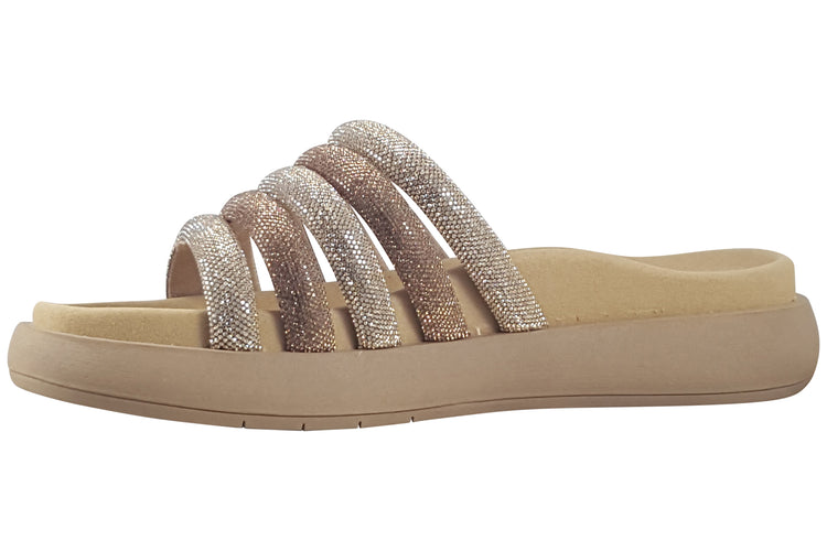 Gabor Abbott 63.752 Gold Combi Womens Sandals