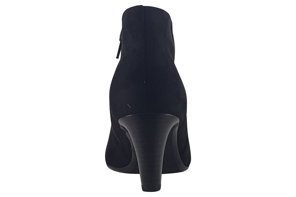 gabor fatale black suede womens back