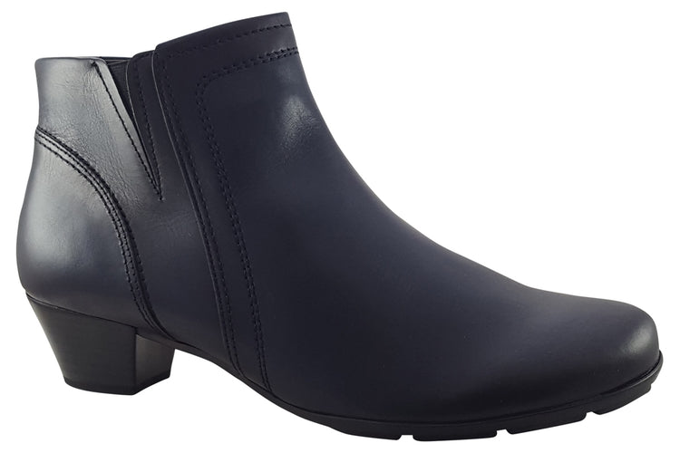 Gabor Heritage 638 Navy Womens Boots