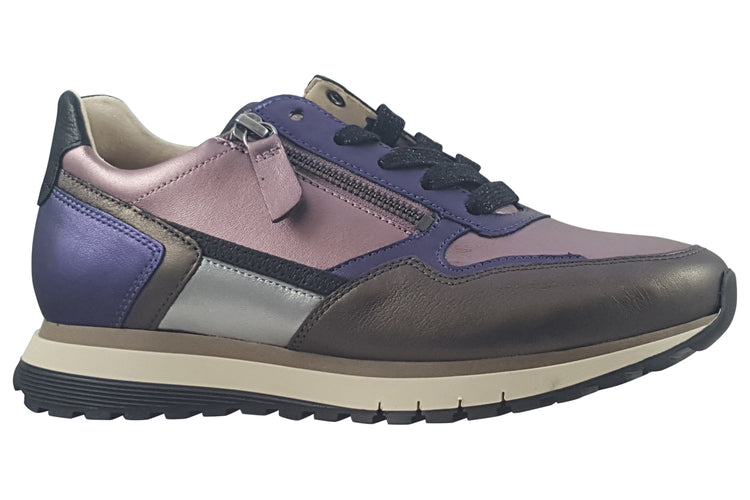 Gabor Hollywell 56.378  Violet Womens Fashion Trainers