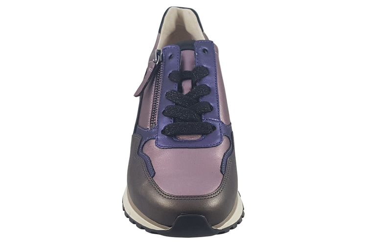 Gabor Hollywell 56.378  Violet Womens Fashion Trainers