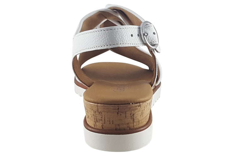 Gabor Rich 62.751 White Womens Sandals