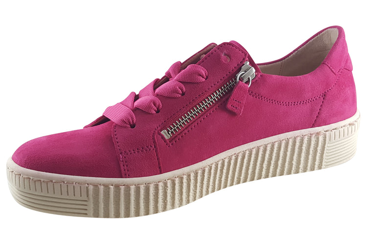 Gabor Wisdom 43.334 Pink Womens Fashion Trainers