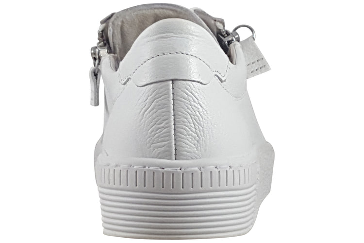 Gabor Wisdom 63.334 White Womens Fashion Trainers