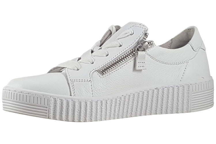 Gabor Wisdom 63.334 White Womens Fashion Trainers
