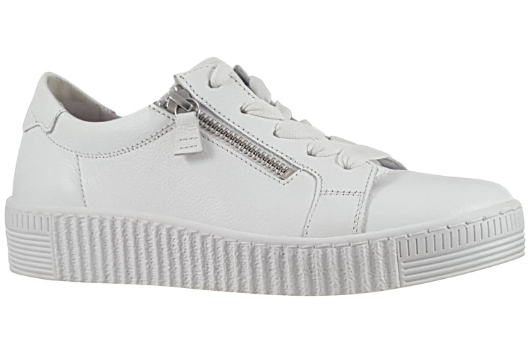 Gabor Wisdom 63.334 White Womens Fashion Trainers