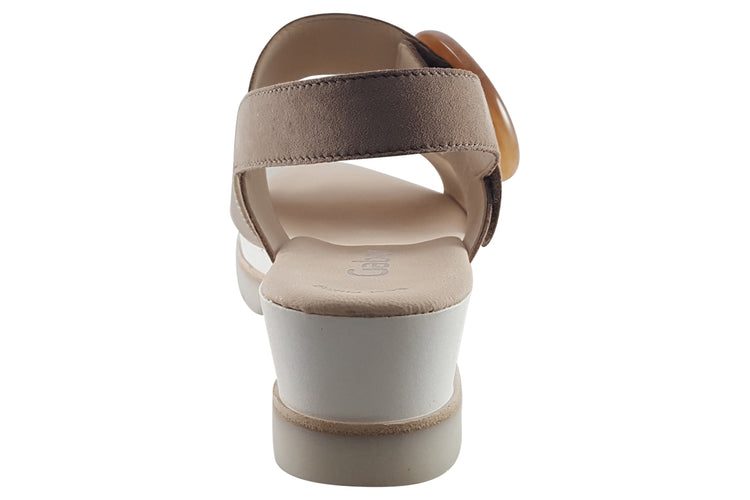 Gabor Yeo 44.645 Puder/Rabbit Womens Sandals