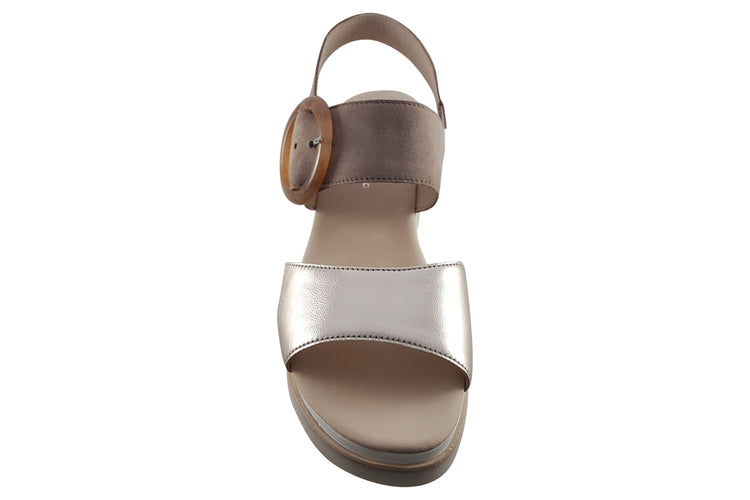 Gabor Yeo 44.645 Puder/Rabbit Womens Sandals