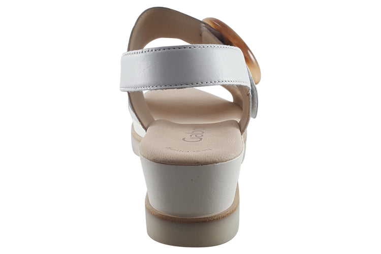 Gabor Yeo 44.645 White Womens Sandals