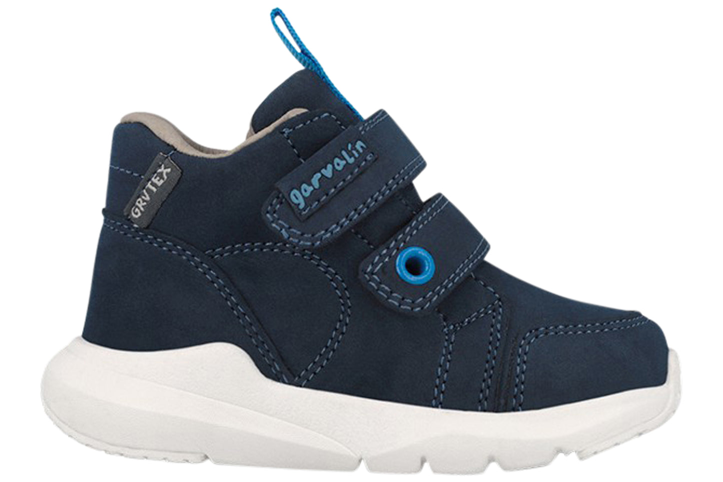garvalin berliner boys trainers navy right1