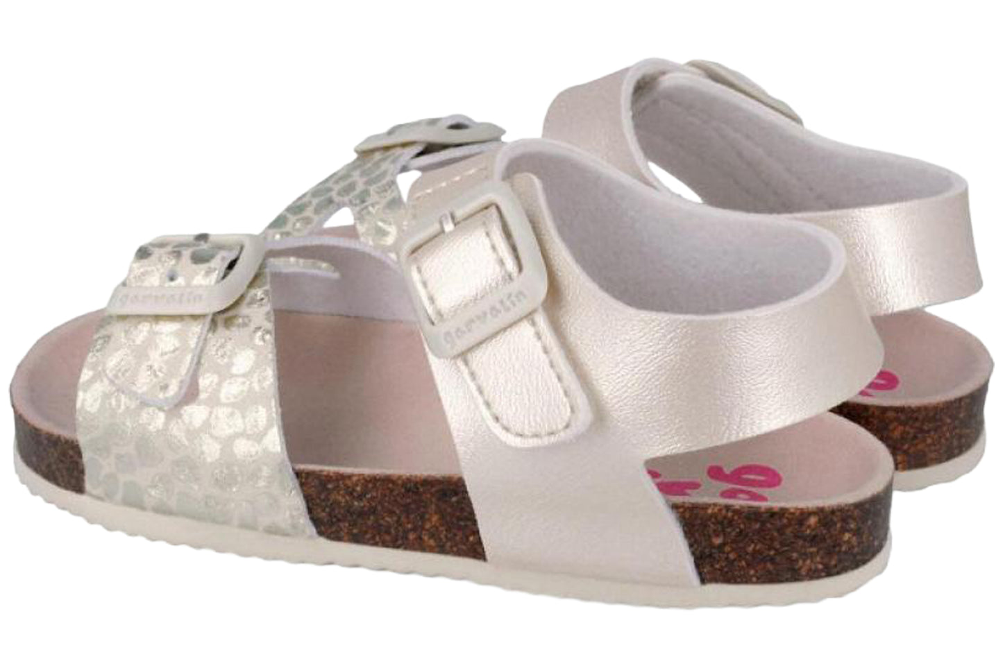 Garvalin Leopard Sdl 262466A Beige Girls Sandals