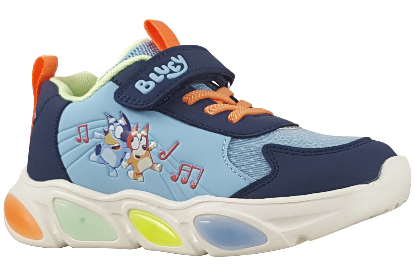 garvalin bluey b 251856a blue boys trainers right