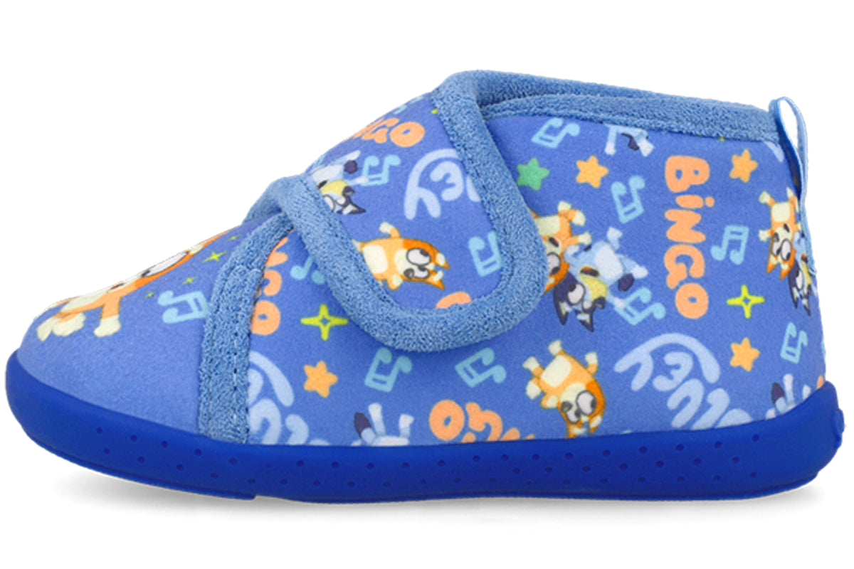 Garvalin Bluey B Slipper 261854-A Blue Boys Slippers