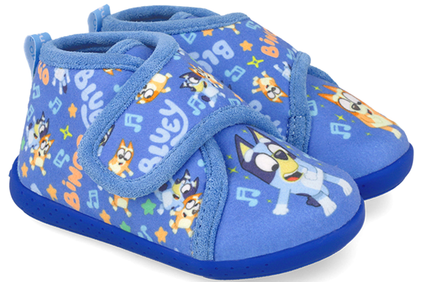 Garvalin Bluey B Slipper 261854-A Blue Boys Slippers