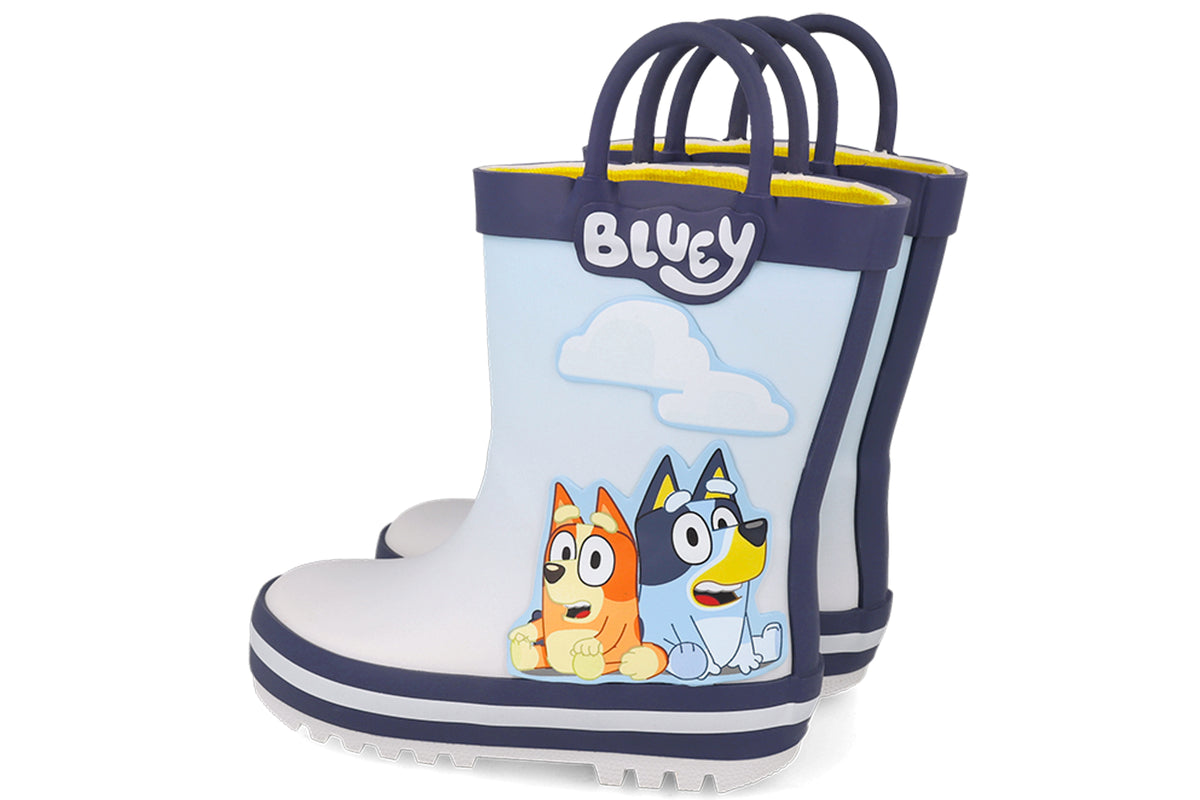 Garvalin Bluey B Welly 261890-A Blue Boys Wellingtons
