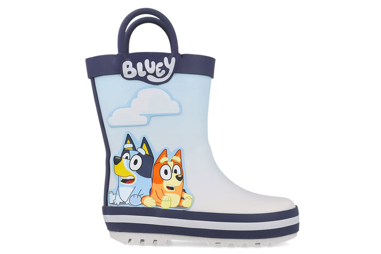 Garvalin Bluey B Welly 261890-A Blue Boys Wellingtons
