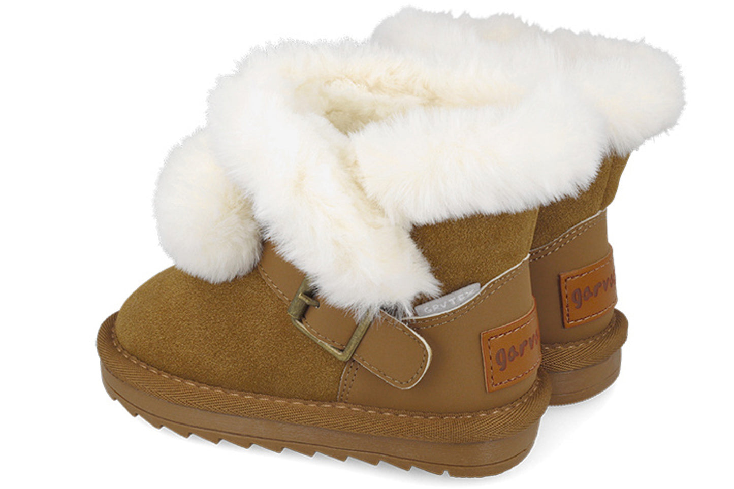 Garvalin Cloud BT 261360-A Tan Suede Girls Boots