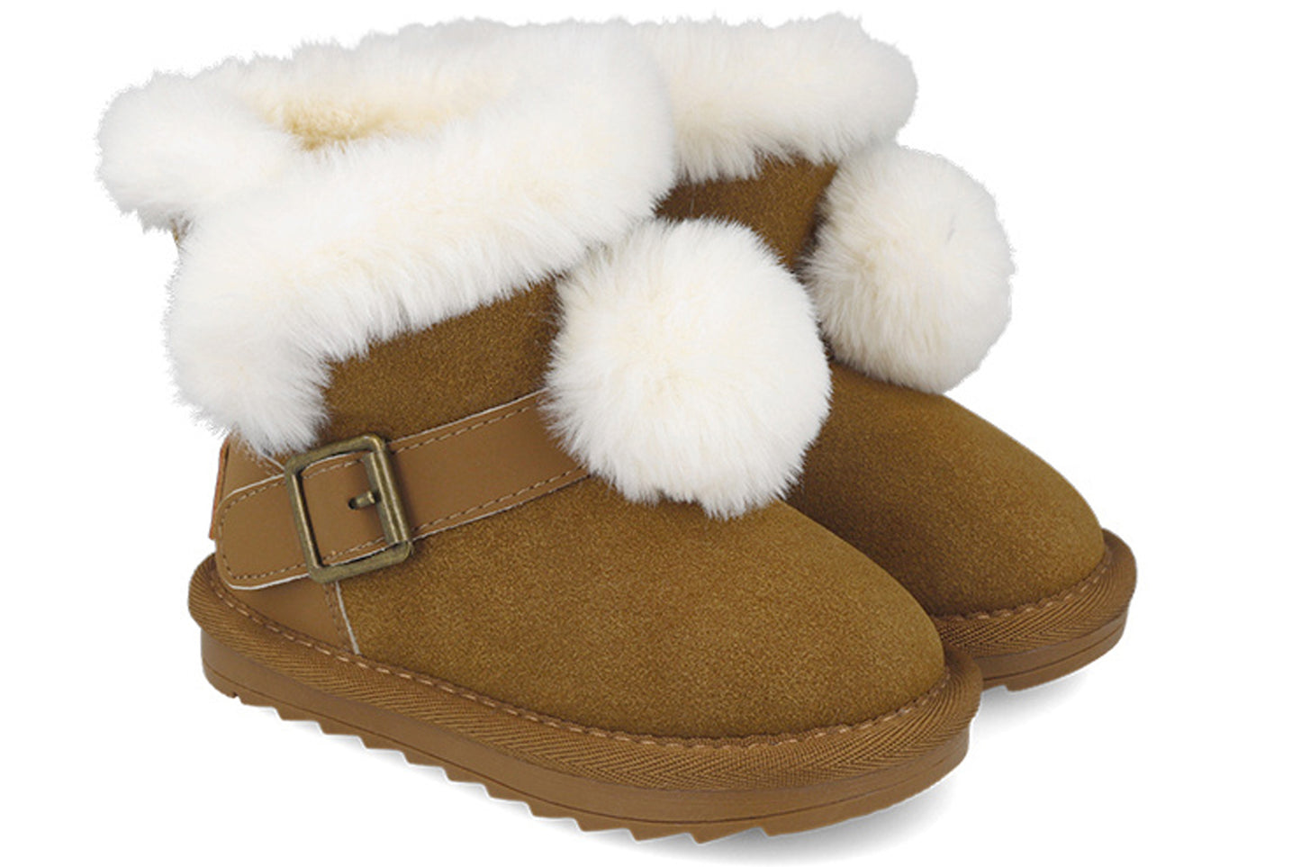 Garvalin Cloud BT 261360-A Tan Suede Girls Boots