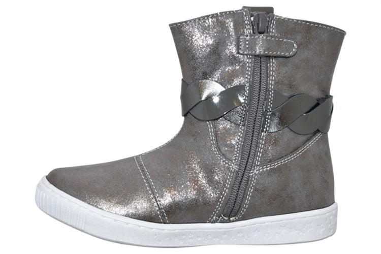 Garvalin Flow Twist 181411 Grey Met Girls Boots
