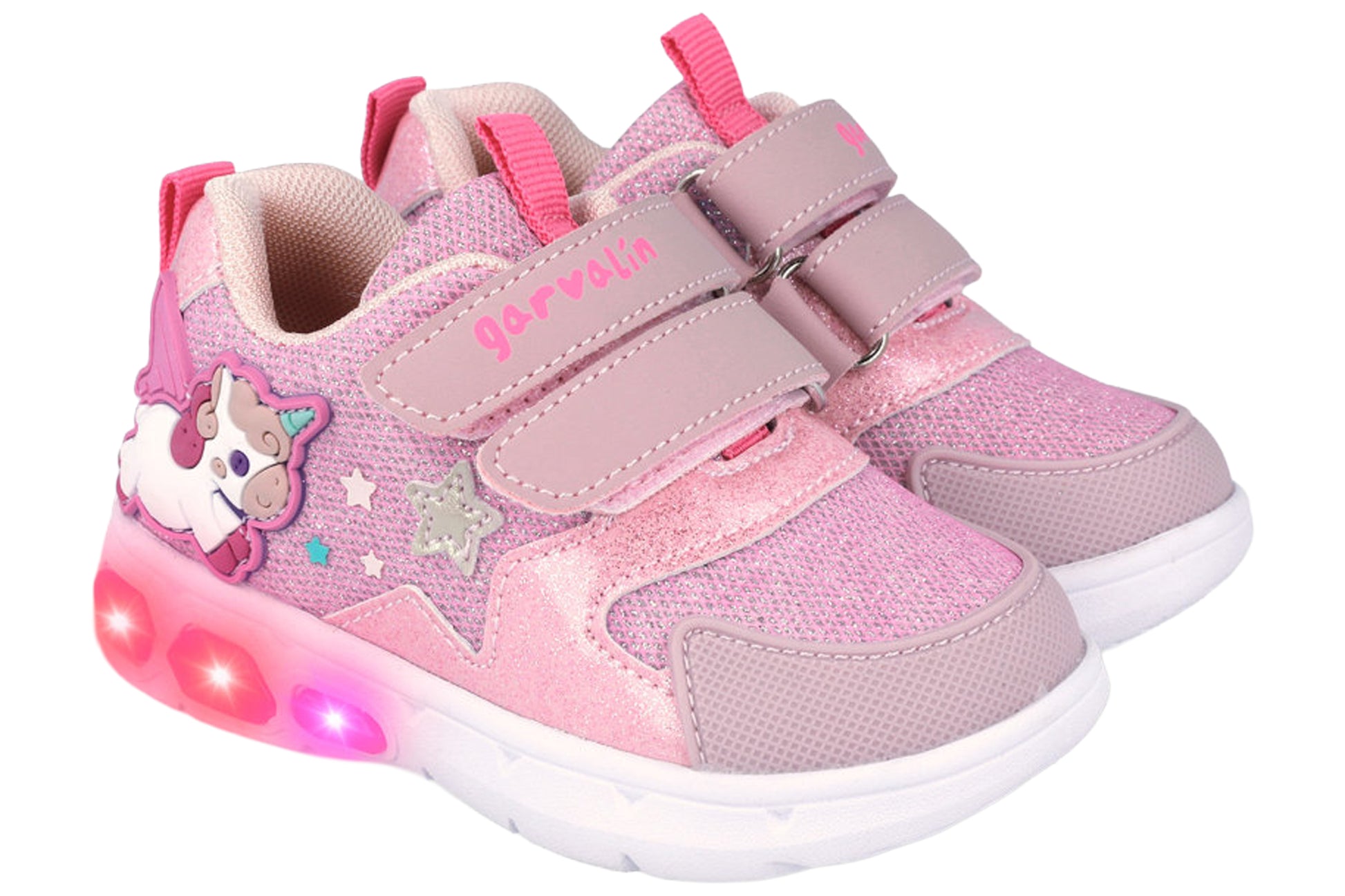 garvalin-unicorn--262720a-girls-trainers-rosa-right-angle-pair-lights