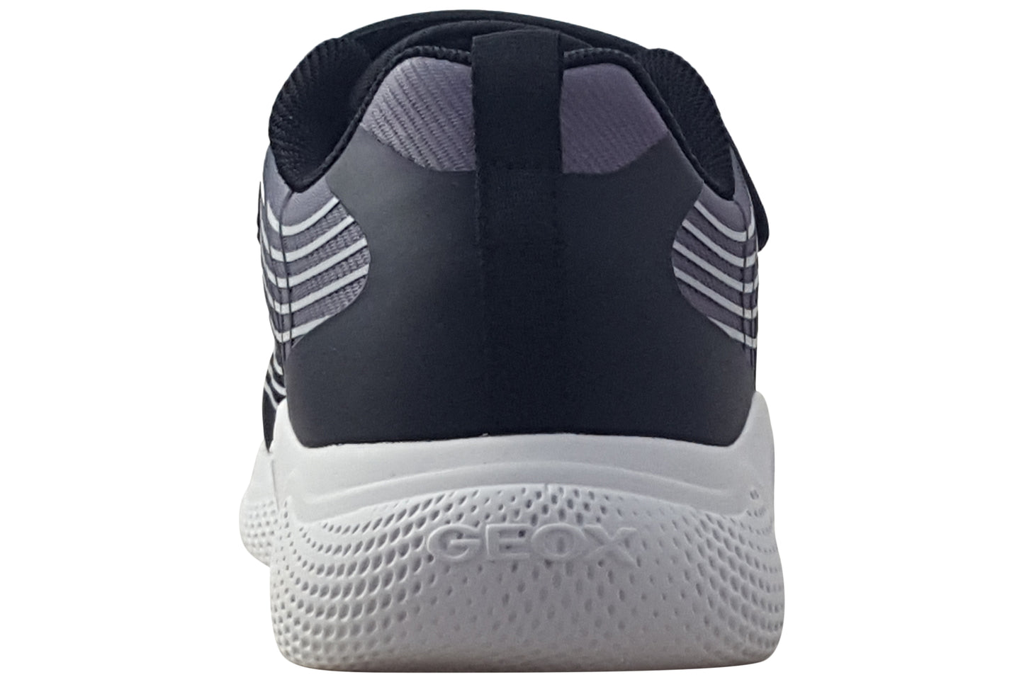 Geox J Sprintye Boy J66GBB Black/Silver Boys Sports
