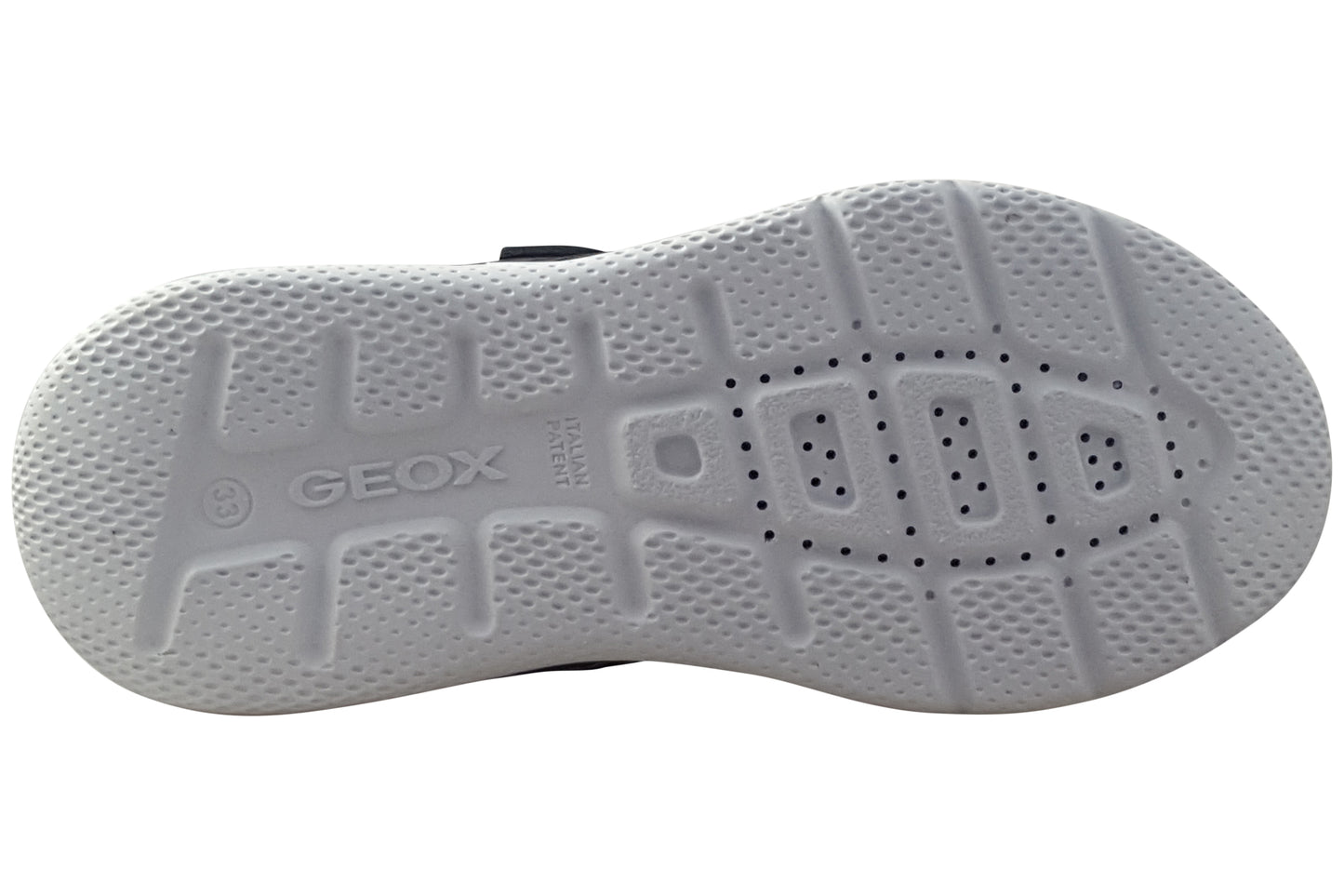 Geox J Sprintye Boy J66GBB Black/Silver Boys Sports