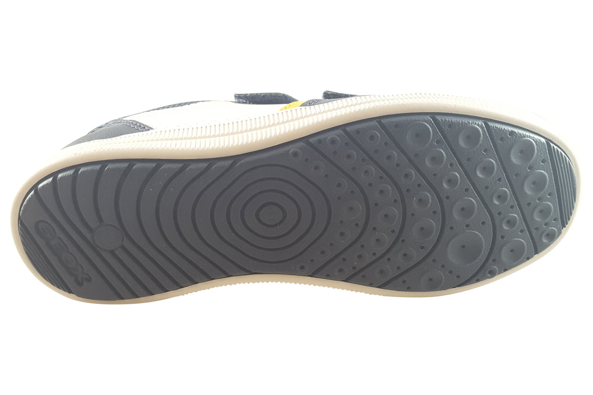 geox arzach boy j354aa navy white ocre boys sole