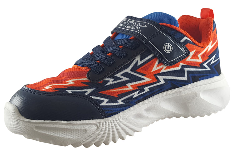 Geox Assister Boy J45DZB Navy/Orange Boys Sports