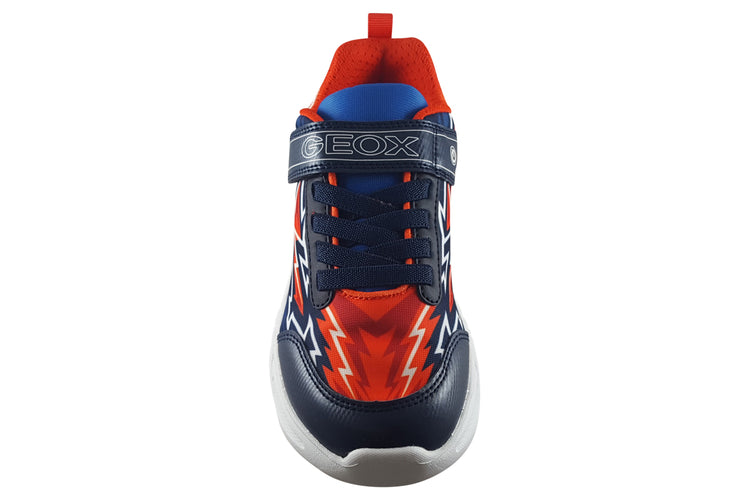 Geox Assister Boy J45DZB Navy/Orange Boys Sports