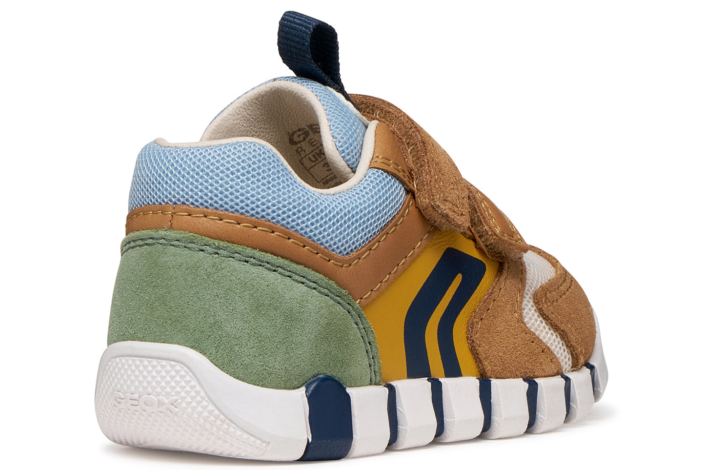 Geox B Iupidoo Boy B3555D Caramel/Ochre Boys First Shoes