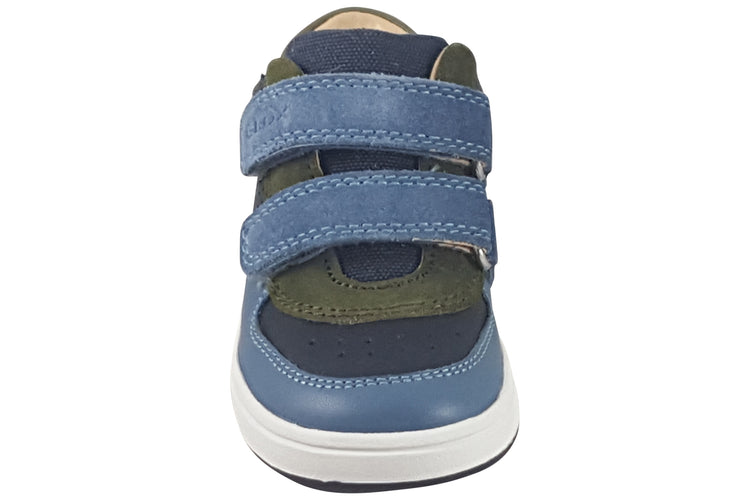 Geox B Biglia Boy B554DA Blue/Multi Boys First Shoes