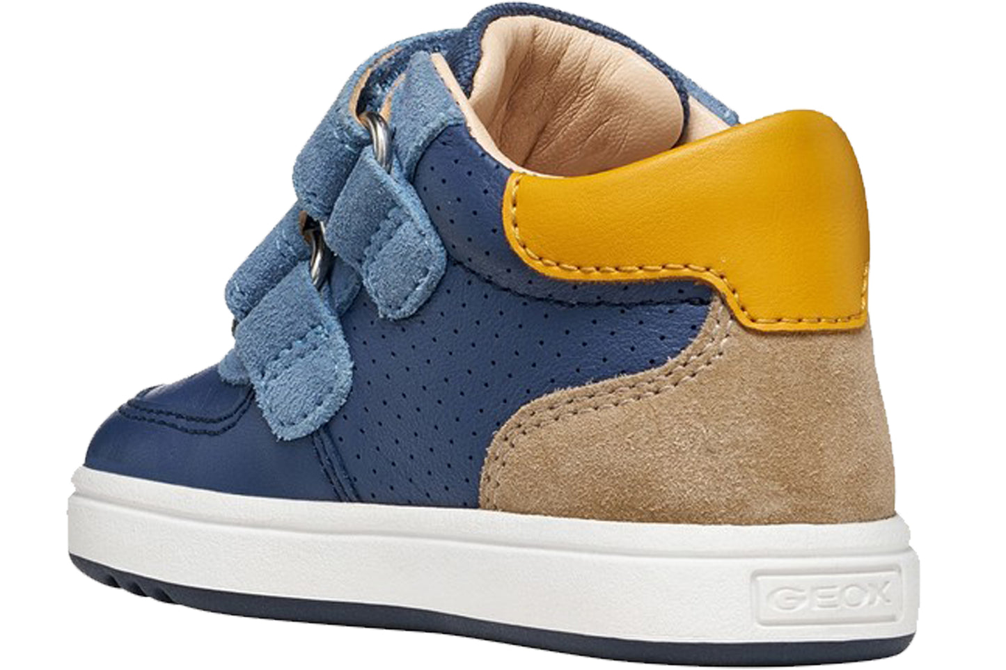 Geox B Biglia Boy B554DA Denim/Sky Boys Boots