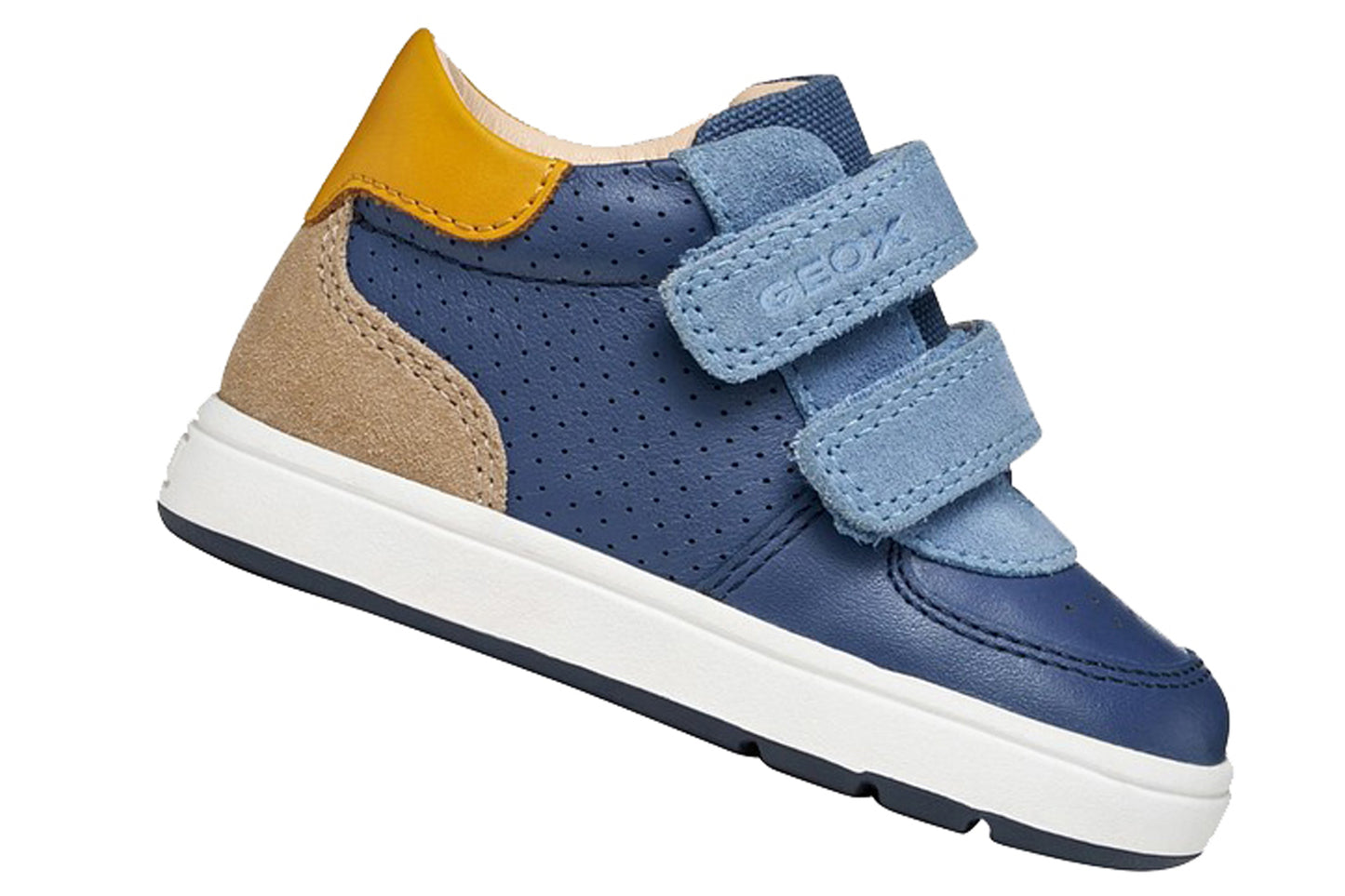 Geox B Biglia Boy B554DA Denim/Sky Boys Boots