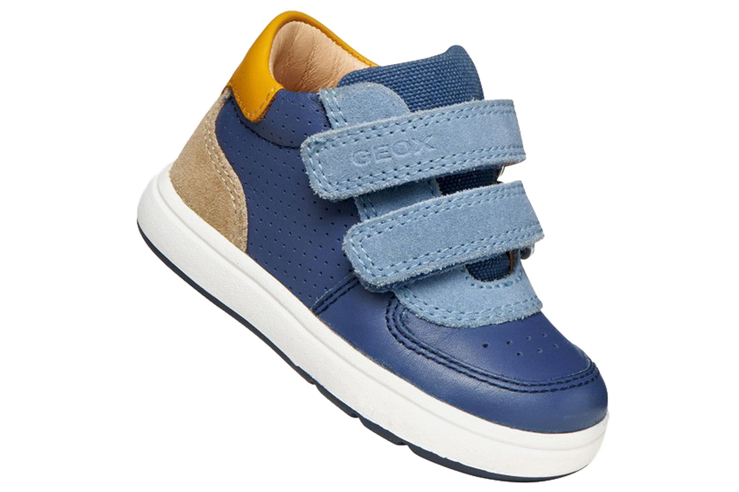 Geox B Biglia Boy B554DA Denim/Sky Boys Boots