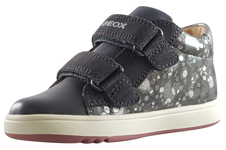 Geox B Biglia GC B044CC Grey/Silver Girls Boots