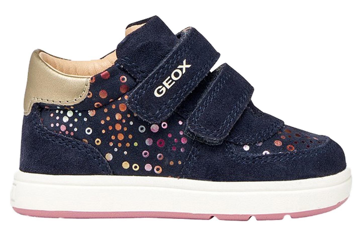 Geox B Biglia Girl B564CA Navy Girls Boots