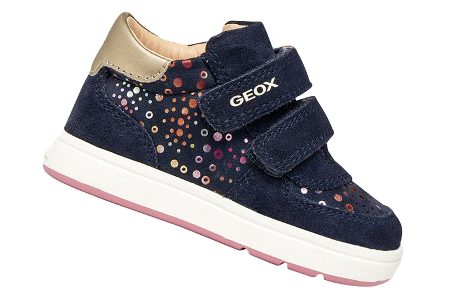 Geox B Biglia Girl B564CA Navy Girls Boots