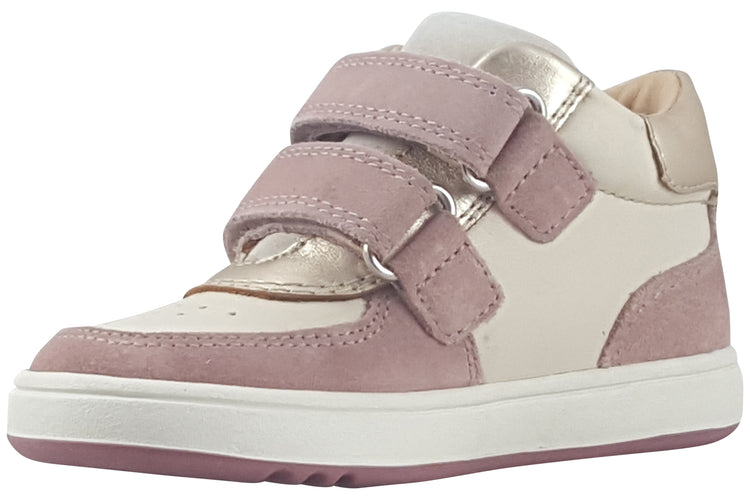 Geox B Biglia Girl B564CA Light Ivory/Old Rose Girls Boots