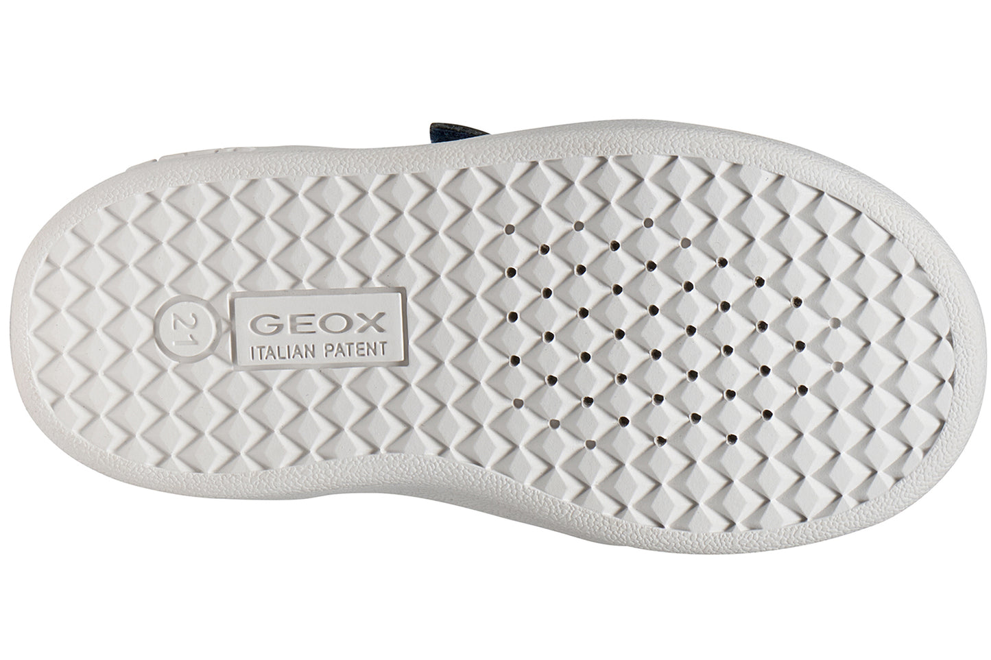 Geox B Eclyper B B555LA Navy/Wht/Yellow Boys First Shoes