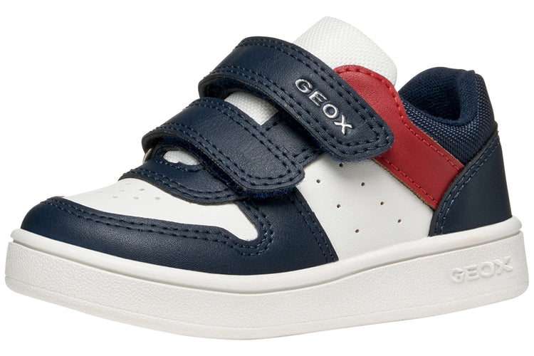Geox B Eclyper Boy B565LA Boys First Shoes Navy/White