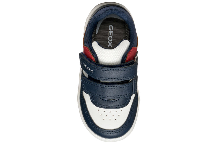 Geox B Eclyper Boy B565LA Boys First Shoes Navy/White