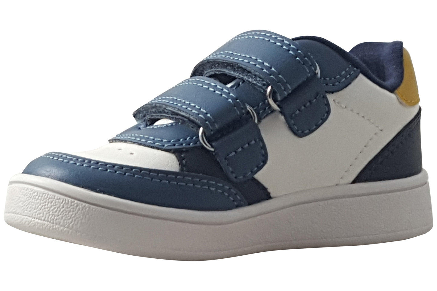 Geox B Eclyper Boy B555LA Avio/White Boys First Shoes