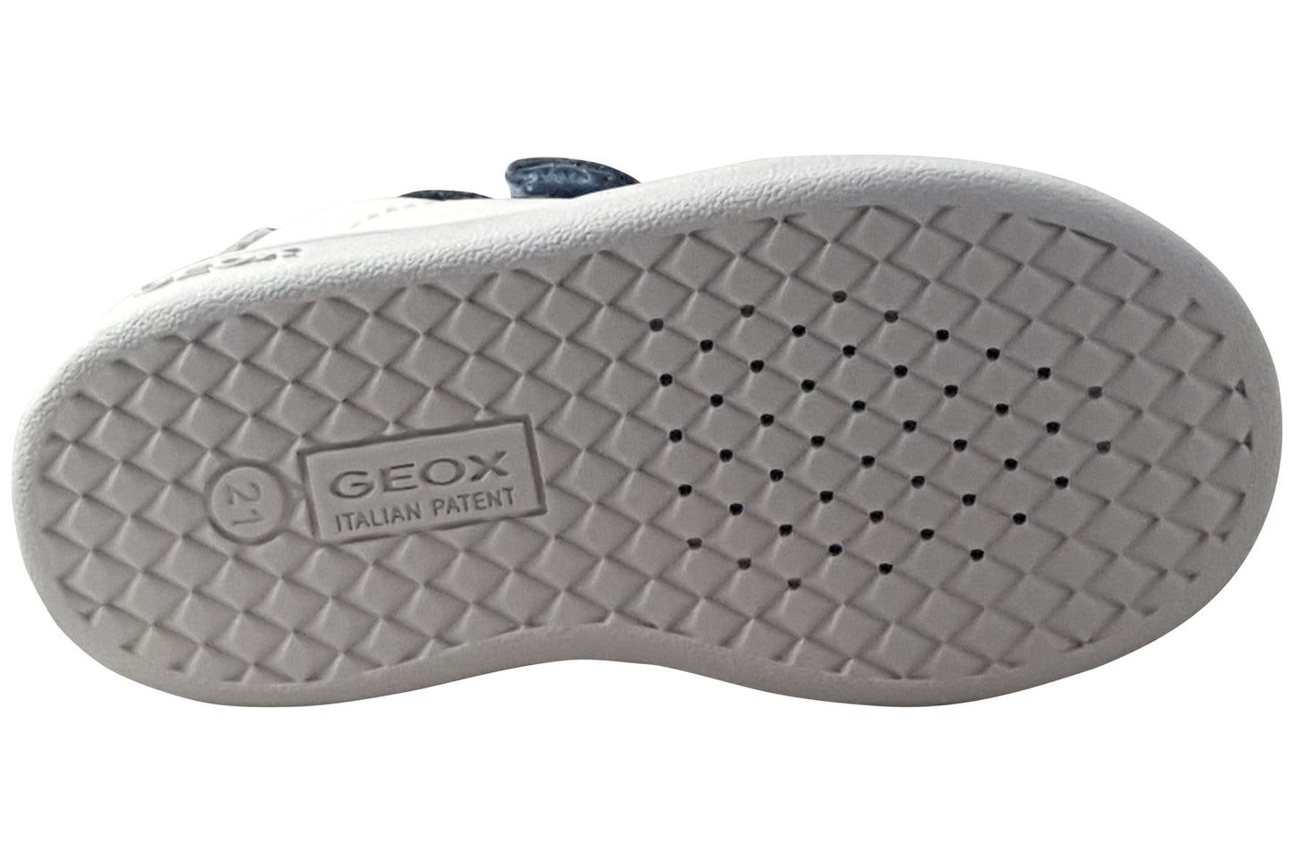 Geox B Eclyper Boy B555LA Avio/White Boys First Shoes