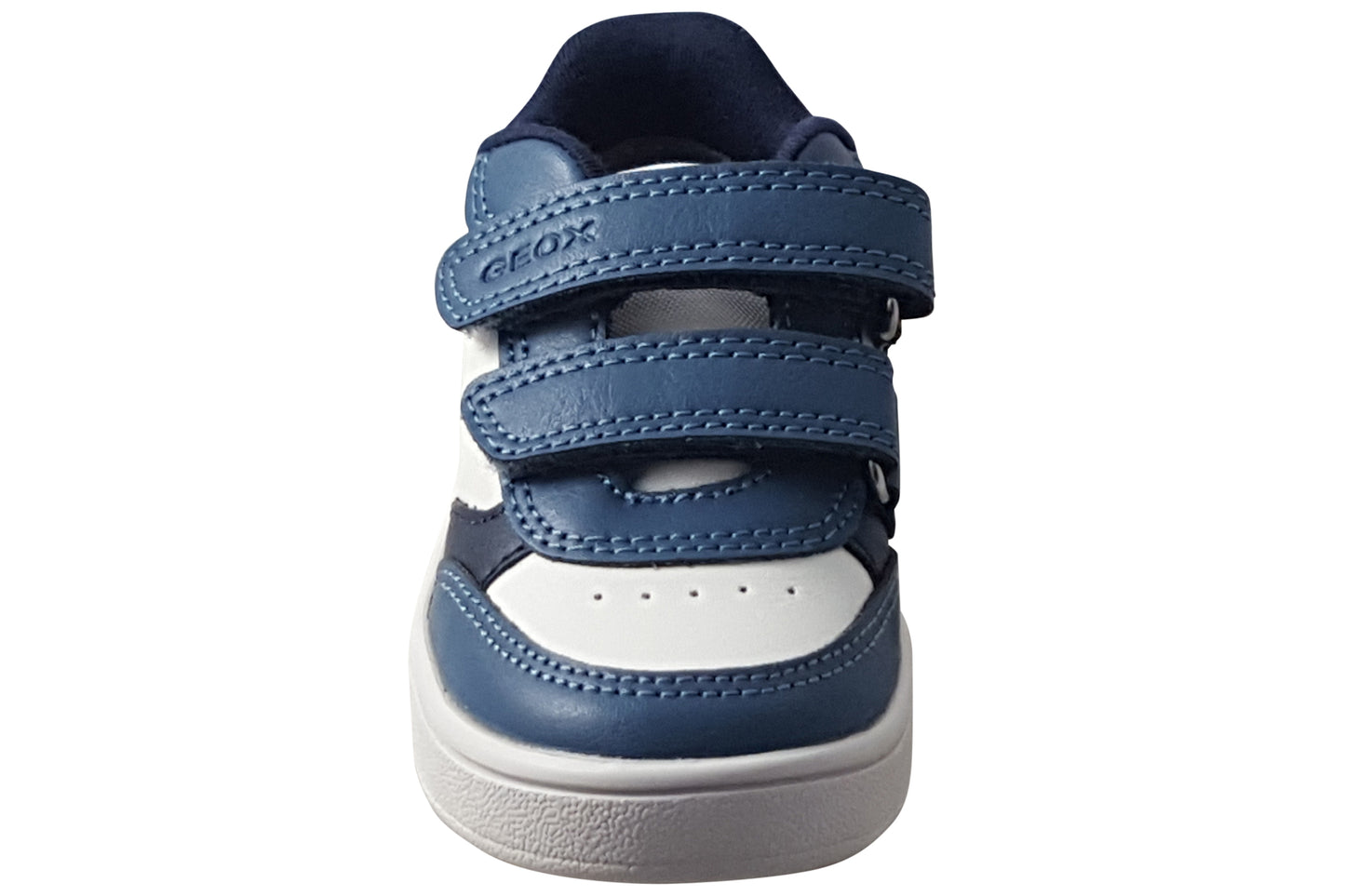 Geox B Eclyper Boy B555LA Avio/White Boys First Shoes