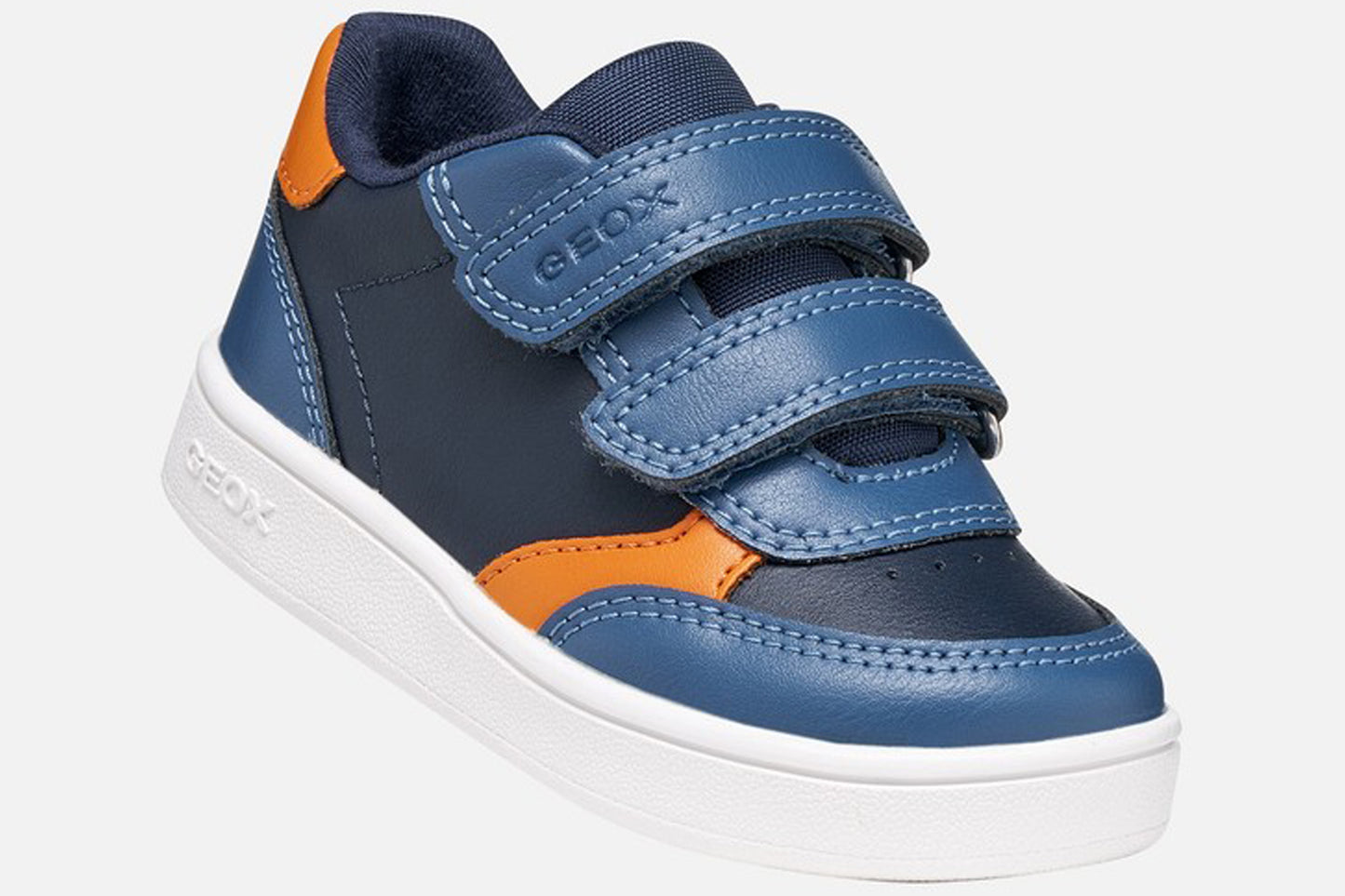 Geox B Eclyper Boy B555LA Navy/Orange Boys First Shoes