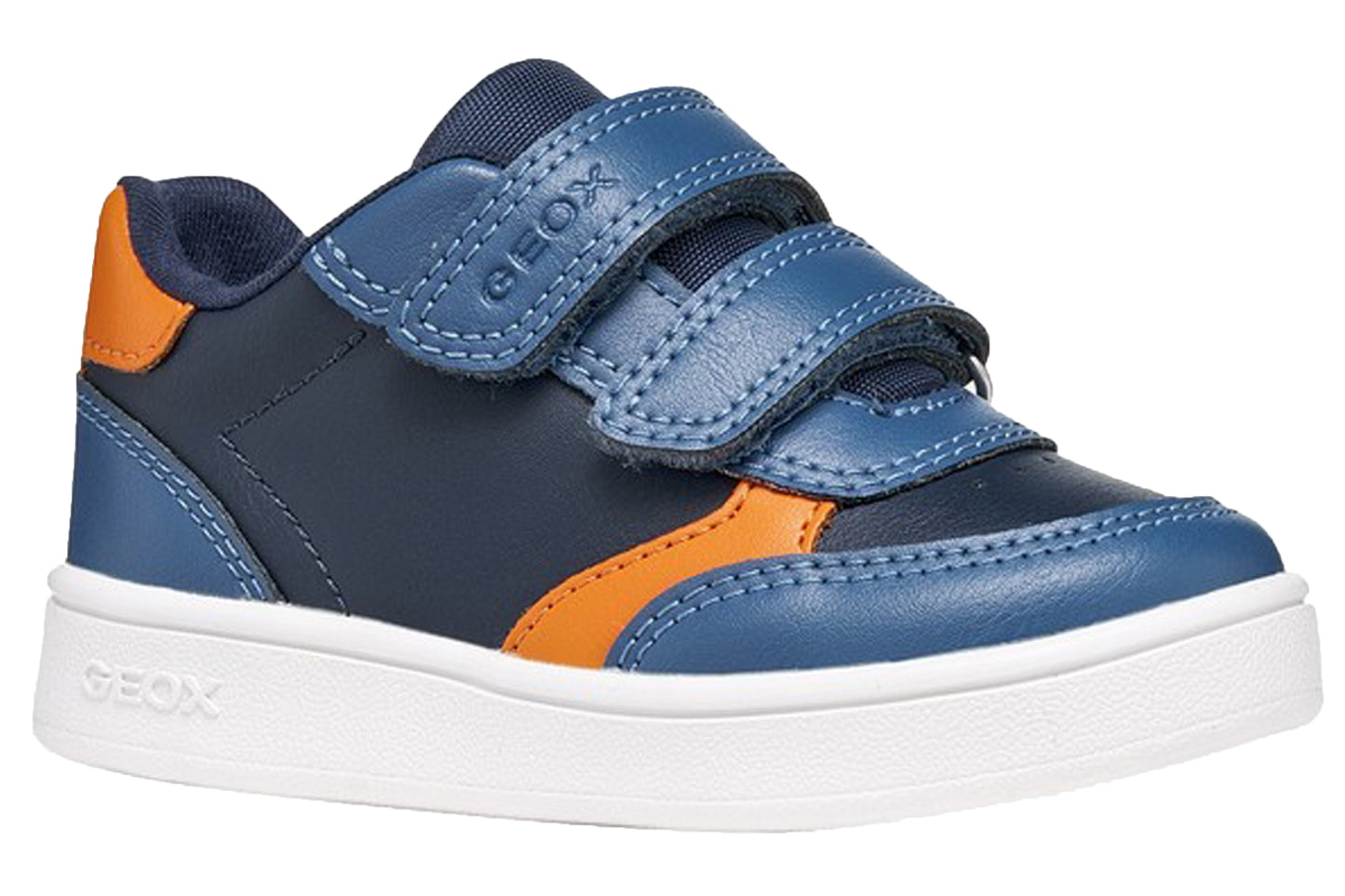 Geox B Eclyper Boy B555LA Navy/Orange Boys First Shoes