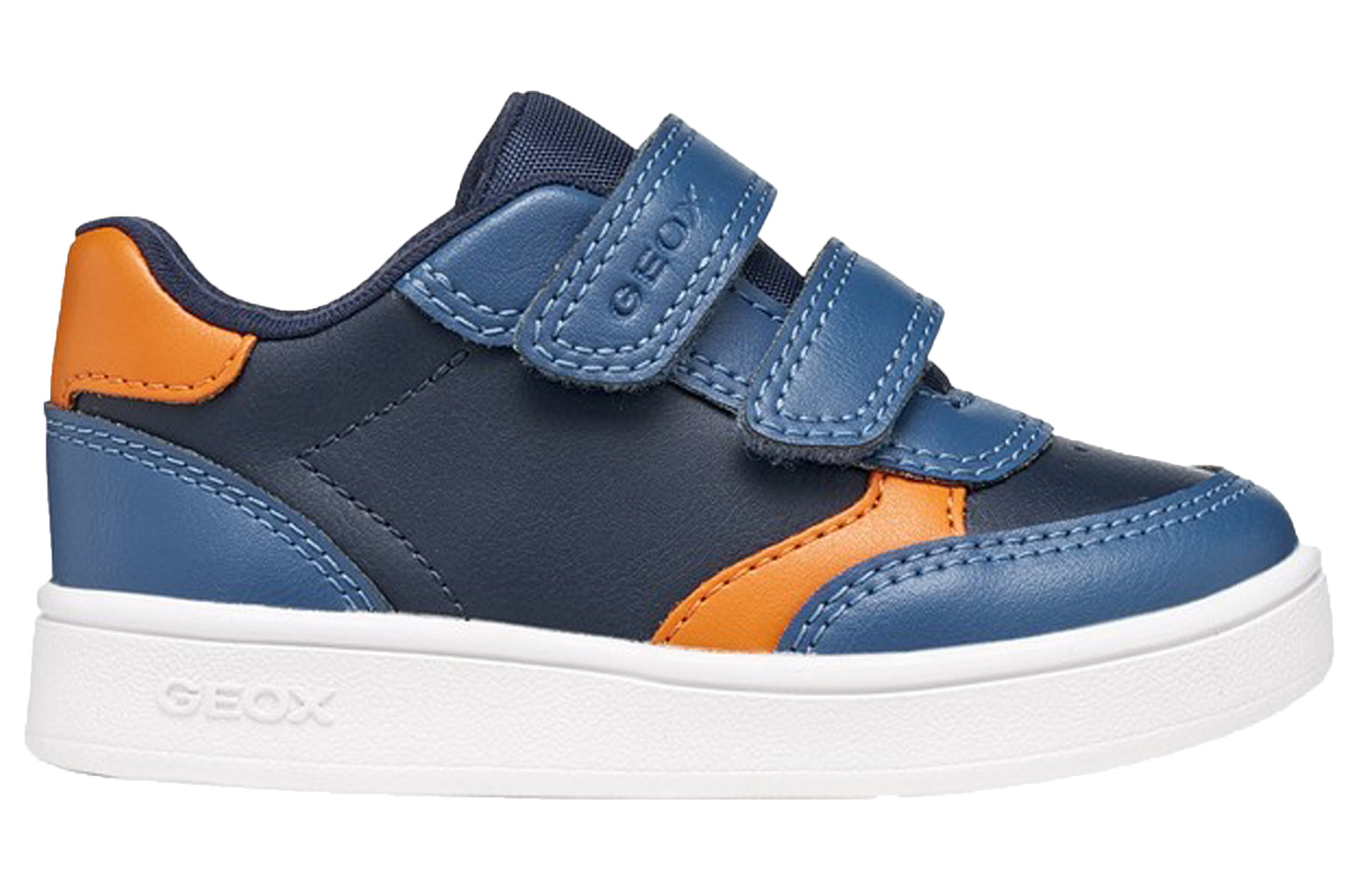 Geox B Eclyper Boy B555LA Navy/Orange Boys First Shoes