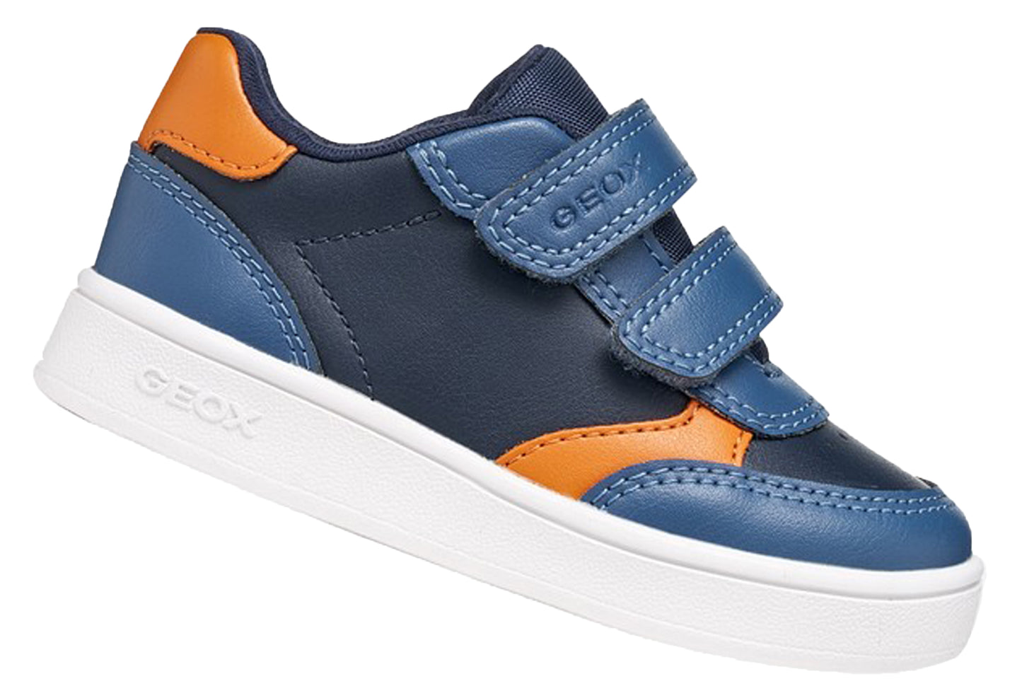 Geox B Eclyper Boy B555LA Navy/Orange Boys First Shoes