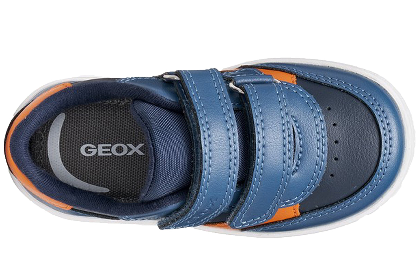 Geox B Eclyper Boy B555LA Navy/Orange Boys First Shoes