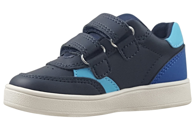 Geox B Eclyper Boy B555LA Navy/Royal Boys First Shoes